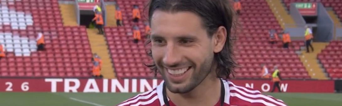 世界杯直播-索博谈任意球破门：之前都是阿诺德在踢，现在我终于有机会了