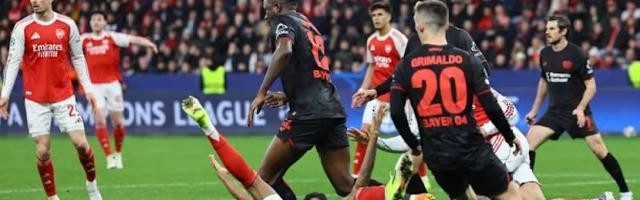 世界杯赛程-【欧冠】哈弗茨点射绝平旧主，勒沃库森1比1阿森纳